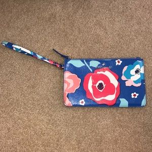 Kate spade flower wristlet